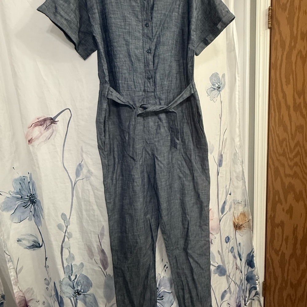Women's Chambray Jumpsuit